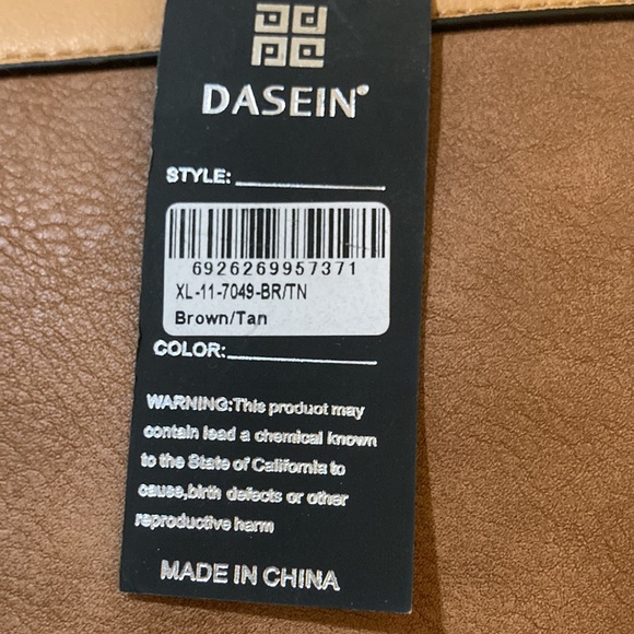 Dasein triple compartment tote purse - Picture 4 of 4